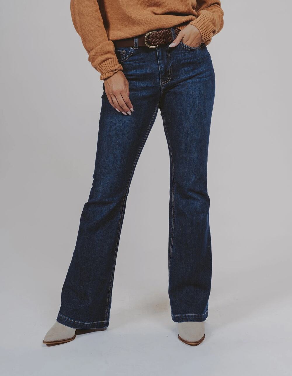 Normal brand mid rise flare size 27